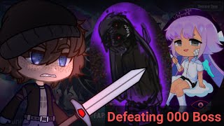 Defeating the 000 Boss in Gacha Club and What Party to Use [upl. by Eveleen718]