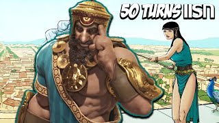 Civilization 6 ไทย  วิธีเอาชนะคอม Deity  1 Sumerian Gilgamesh [upl. by Wester]