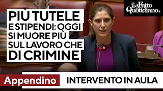 Lavoro Appendino quotAumentare tutele e stipendi Oggi si muore più sul lavoro che di criminequot [upl. by Bove]