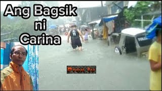 EP33 TYPHOON CARINAAng Bagsik ni CARINA Caloocan NorthSagay CityNegOcc [upl. by Ailasor]