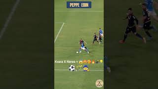 Kvaratskhelia e Neres Calcio amp Magia ⚽🪄🧙 kvara neres kvaratskhelia magia magic napoli skills [upl. by Reinaldos]