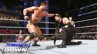 Roman Reigns vs Alberto Del Rio SmackDown December 10 2015 [upl. by Kuehnel]