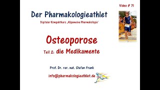 Bis auf die Knochen  Die medikamentöse Behandlung der Osteoporose [upl. by Ginger519]