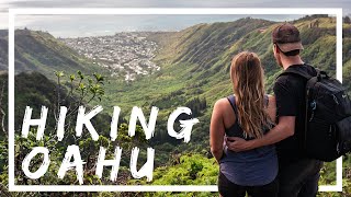 6 BEST Hiking Trails in OAHU Hawaii [upl. by Magda]