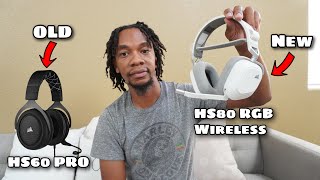 My First Wireless Gaming Headset  Corsair HS80 RGB Wireless  Unboxing amp Review [upl. by Sheeb523]