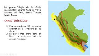 QUINTO GEOMORFOLOGÍA DE LA COSTA [upl. by Ruperto]