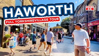 HAWORTH  Full village tour of Haworth Yorkshire Bronte Country [upl. by Baiel536]