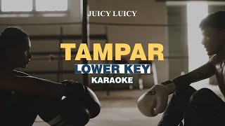 KARAOKE Juicy Luicy  Tampar LOWER KEY [upl. by Silda]