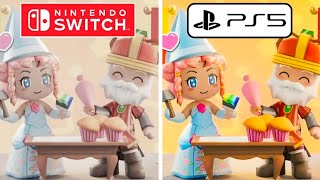 MySims Cozy Bundle PS5 vs Nintendo Switch Graphics Comparison [upl. by Hannah746]