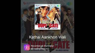 Katthai Aankhon Wali Ek LadkiKumar SanuMovie Duplicate Cover By Rahul [upl. by Tootsie]