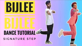 Harrdy Sandhu  Bijlee Bijlee Dance Tutorial  Jaani  BPraak  signature Step  Step By Step [upl. by Andreas]