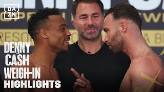 Tyler Denny vs Felix Cash  Weighin Highlights [upl. by Lewin]