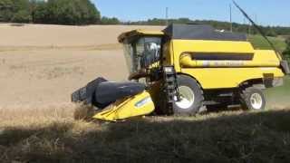 Moisson dans le Périgord  NEW HOLLAND CS 6050 [upl. by Zeta]