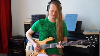 King Gizzard amp The Lizard Wizard  Minimum Brain Size Bass Cover  Tabs in description [upl. by Tremann]