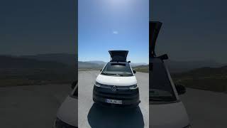 Roof Tent is One Button Push Away 😎 VW T7 California shorts [upl. by Oika]