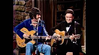 Johnny Cash amp Tony Joe White  Polk Salad Annie Live  The Johnny Cash Show 1970 [upl. by Luapsemaj]