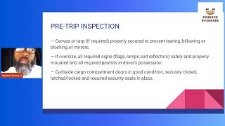 PrePost Trip Inspection Training Part 3 [upl. by Rheba]