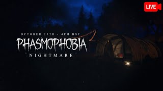 🔴SERATA HORROR  PHASMOPHOBIA ITA [upl. by Capello]