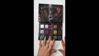 unboxing Underland palette  swatches [upl. by Wheaton]