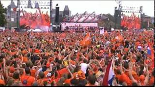 WK Huldiging Oranje Museumplein  Bloed Zweet en Tranen  World Cup 2010 Vice Champions HQavi [upl. by Maloney400]