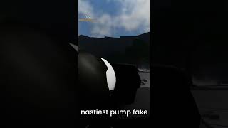 Hit em with the nastiest pump fake roblox robloxedit [upl. by Ymia]