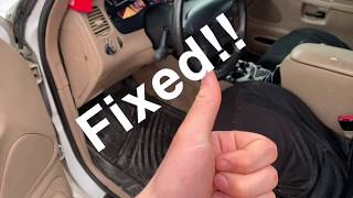 How To Fix A Broken Gas Pedal Bracket In 1998 Ford Explorer [upl. by Zindman]