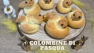 Colombine di Pasqua di Pan Brioche [upl. by Bernadene]