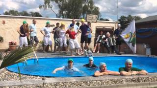 Folkloregruppe Linsengericht  Cold Water Challenge 2014 [upl. by Inaj987]