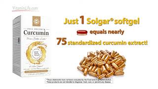 Combat INFLAMATION With Curcumin  Solgar Curcumin [upl. by Llennod]