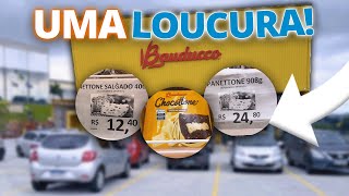 FOMOS NA LOJA DE FÁBRICA DA BAUDUCCO  MUITO BARATO  COMPRAMOS MUITO CHOCOTONE [upl. by Aremahs]