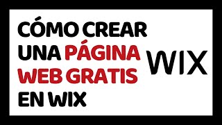 Cómo Crear Una Рágina Web en Wix 2024 ✅ Wix Tutorial en Español 2024 [upl. by Randee]