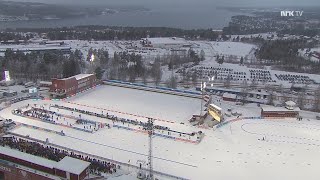 Biathlon World Cup 2122 Race 5 Ostersund Pursuit Men Norwegian commentary [upl. by Andreana775]