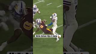 STRIP FUMBLE 😤 Mello Dotson vs Jordyn Tyson football [upl. by Blackstock]