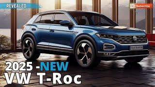 2025 FIRST LOOK Volkswagen TRoc New Generation review Interior amp Exterior Details [upl. by Ytsihc]