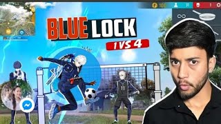 Badge 99  new gameplay solo vs squad BLUE FOOTBALL BUNDLE freefiremax [upl. by Geri]