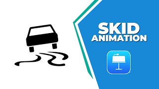 How to add skid Animation in Apple keynote [upl. by Osner]