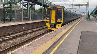 Trains at Caldicot and Severn Tunnel Junction 040924 [upl. by Halika]