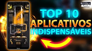 TOP 10 APLICATIVOS INDISPENSÁVEIS [upl. by Ahsiatal]