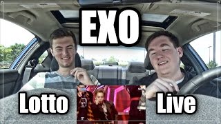 EXO  Lotto LIVE PERFORMANCE REACTION [upl. by Valma844]