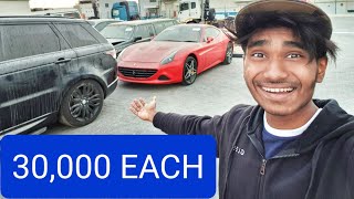 WE BOUGHT 31 ABANDONED SUPERCARS IN DUBAI FERARRISPORSCHE G63S RANGE ROVERS [upl. by Accemahs]