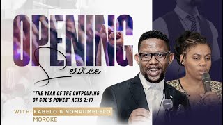 Kabelo Moroke Fasting and Prayer 2024 Opening Service [upl. by Maag60]