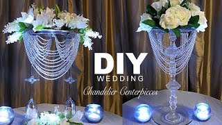 DIY  Wedding Chandelier Centerpiece [upl. by Leahplar229]