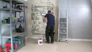 Video Guide 3 Apply Waterproofing Vanguard WB Epoxy Coating to Walls [upl. by Eenhpad]