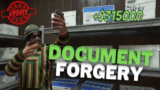 GTA Online  Document Forgery Business 315000 ︱ Criminal Enterprises Update [upl. by Tabina]