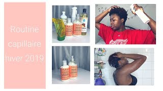 Routine capillaire cheveux crépus Édition hiver 2019 [upl. by Bail]