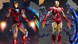 New zd toys Iron Man Mark 6 amp Suitup Gantry action figure fully revealed preorder info [upl. by Irafat]