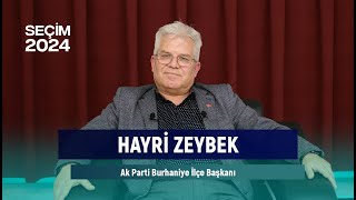 Burhaniyede Siyaset  Konuk Ak Parti Burhaniye İlçe Başkanı Hayri Zeybek [upl. by Annaira]