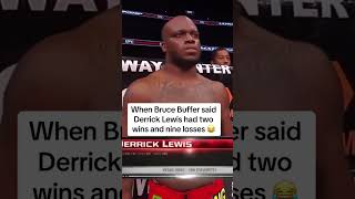 Derrick Lewis’ reaction 😂 [upl. by Anelrac]