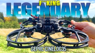 BEST CINEWHOOP Geprc has ever made  GepRc CineLog35 Cinewhoop  REVIEW amp FLIGHTS 🛸 [upl. by Akerahs]