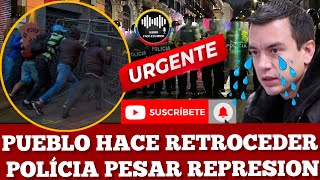 PARO NACIONAL PUEBLO A PESAR DE REPRESION HACE RETROCEDER A LA POLÍCIA EN CARONDELET NOTICIAS RFE [upl. by Ramsay]